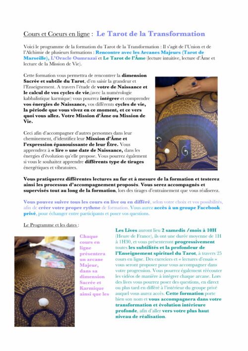 Le Tarot de la Transformation – Image 2